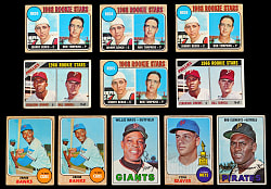 1966-1968 Topps Shoebox Collection (1,425+) with (150+) Hall of Famers Including (4) Johnny Bench Rookies & (73) High Numbers