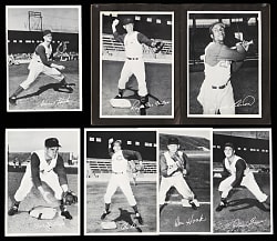 1957 SOHIO Cincinnati Reds Team Photo Album with Frank Robinson