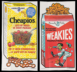 1973-1974 Topps Wacky Packages Posters High-Grade Collection (79) with Complete Set (24/24) Including #21 Cheapios, #23 Weakies & (55) Duplicates