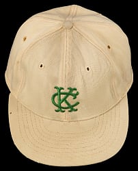 1966 Luke Appling Kansas City Athletics Game-Used Cap with Phil Wood LOA - Rare Style