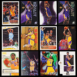 1996-2000s Kobe Bryant Collection (56) with Rookies Including Fleer Lucky 13 & Several Inserts