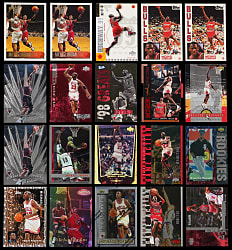 1980s-2000s Michael Jordan Collection (156) with Tougher Inserts Including (6) Numbered Parallels