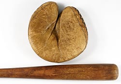 1930s-1940s Gabby Hartnett Store Model Bat & Glove Pair