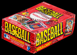 1984 Donruss Unopened Wax Box - BBCE