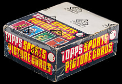 1983 Topps Unopened Rack Pack Box - BBCE