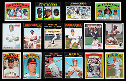 1970-1974 Topps Shoebox Collection (1,300+) with 1971 & 1972 Partial Sets Including (130+) Hall of Famers & (175+) High Numbers