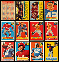 1956 Topps Football Complete Set (120/120) Plus Checklist
