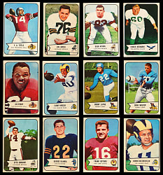 1954 Bowman Football Complete Set (128)