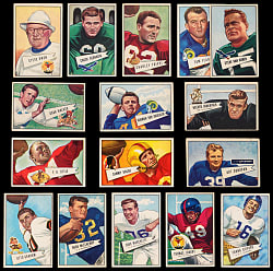 1952 Bowman Football Small Near Set (119/144)