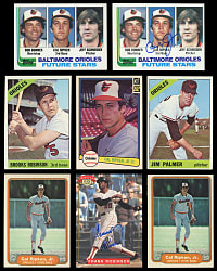 1956-Modern Baltimore Orioles & Colts Collection (121) with (50+) Hall of Famers Including Signed 1982 Topps Ripken Rookie & Jim Palmer Rookie