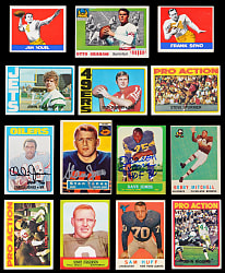 1948-1979 Eclectic Football Collection (115) with Several Hall of Famers Including (3) Signed Rookies