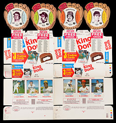 1971-1981 Oddball Collection (390) with (6) 1975 Hostess King Dons Complete Boxes Including Nolan Ryan & Robin Yount Rookie
