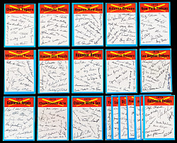 1973 Topps Team Checklist Complete Set (24) - All Unmarked
