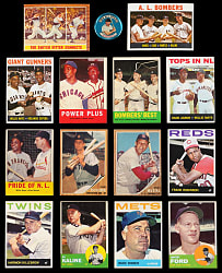 1961-1966 Shoebox Collection (800+) with (100+) Hall of Famers & 1962-1964 Partial/Starter Sets