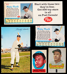 1953-1966 Mickey Mantle Oddball Collection (5)