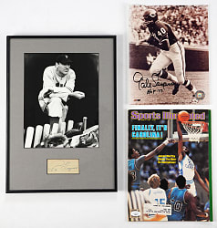 Multi-Sport Treasure Chest (18) with (17) Signed Including Pie Traynor