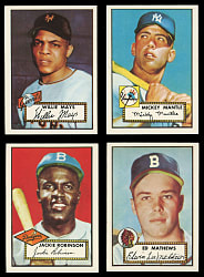 1983 Topps 1952 Topps Commemorative Reprint Set (402)