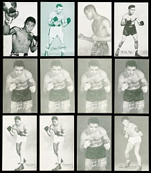 1940s-1960s Boxing Exhibits Hoard (249) with Jake LaMotta, Joe Louis, Floyd Patterson & Sugar Ray Robinson