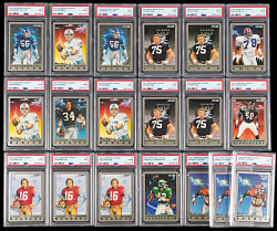 1991 Fleer Football Pro-Visions PSA MINT 9 Collection (19) with Near Set (9/10) Including #6 Bo Jackson