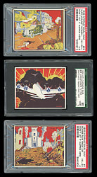 1938 International Gum Don't Let It Happen Over Here Starter Set (8) with (3) Graded - Graphic Artwork!
