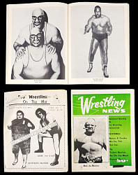 1960s-1970s Wrestling Magazine Collection (13) with Andre The Giant & Gene "Big Daddy" Lipscomb
