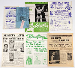 1960s-1970s Wrestling Ephemera Collection (40+)