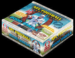 2000 Pacific Omega Football Unopened Hobby Box - Tom Brady Rookie Year!