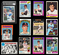 1969-1990 Topps Nolan Ryan Collection (56) with 1969 Topps #533 & (26) Pre-1980 - Clean!