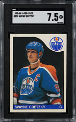 1985-1986 O-Pee-Chee Hockey #120 Wayne Gretzky SGC NM+ 7.5