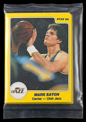 1984-1985 Star Basketball Utah Jazz Unopened Bagged Team Set with John Stockton Rookie