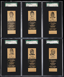 1941 Washington Redskins Home Laundry/Maryland Match SGC VG 3 Graded Matchbook Covers Set (20)