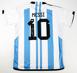 Lionel Messi Signed Argentina National Team Jersey with Fanatics COA