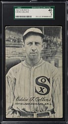 1921 Exhibits Eddie Collins SGC VG 3