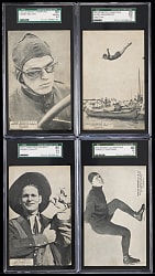 1925 Exhibits Champions SGC Graded Group (4) with Yakima Cannutt