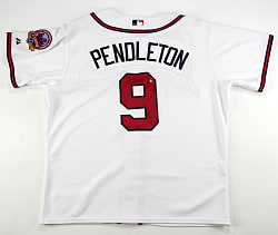 2006 Terry Pendleton Atlanta Braves Game-Used & Signed Home Jersey