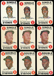 1968 Topps Game Complete Set Trio - (99 Total Cards)