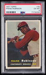 1957 Topps #35 Frank Robinson Rookie PSA EX-MT 6