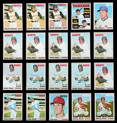 1970 Topps Collection (1,100+) with (150+) Hall of Famers & (139) High Numbers - Loaded with Key Cards!