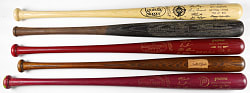 1976-1983 Philadelphia Phillies Commemorative Bat Bundle (5)