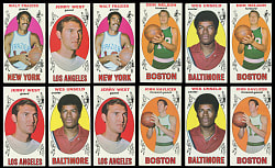 1969-1972 Topps Basketball Collection (195) with Several Hall of Famers