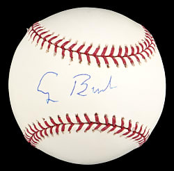 George H.W. Bush Single-Signed OML/Selig Baseball - Full JSA LOA