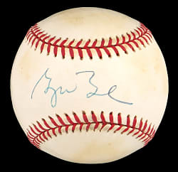 George W. Bush Single-Signed ONL/Coleman Baseball - Full JSA LOA