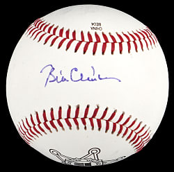 Bill Clinton Single-Signed United States Secret Service Logo Baseball - Full JSA LOA