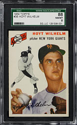 1954 Topps #36 Hoyt Wilhelm SGC NM/MT 8