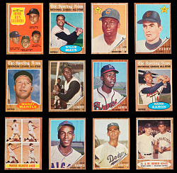 1962 Topps Near Complete Set (562/596) with Several Hall of Famers & (2) Variations
