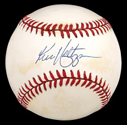 Ken Holtzman Single-Signed ONL/White Baseball - JSA Certified