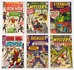 1960s-1990s Marvel/DC/Other Comic Book Treasure Chest Collection (290+) with Key Issues