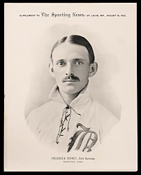 1899-00 M101-1 Sporting News Supplement Fred Tenney (Image used for E107 Breisch-Williams)