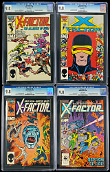 1986 Marvel X-Factor First (10) Issues - All CGC 9.8
