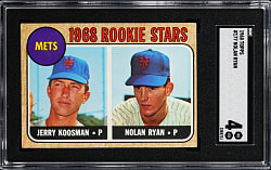 1968 Topps #177 Nolan Ryan Rookie SGC VG/EX 4
